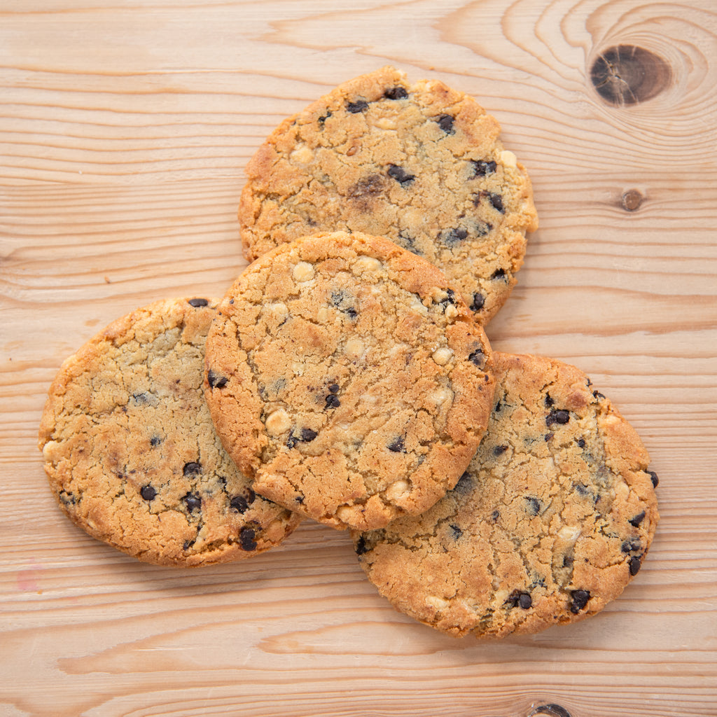 Four Peanut Choc Chip Cookies -  Wednesday - MBM