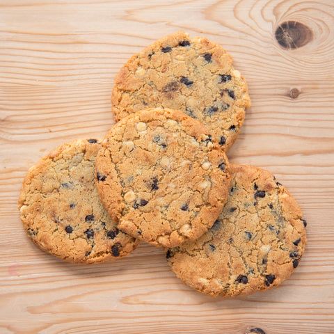 Four Peanut Choc Chip Cookies -  Thursday - Yass